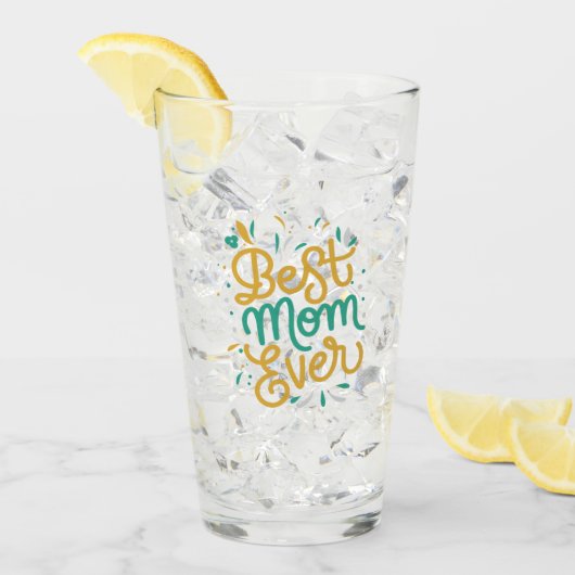 beste moeder ooit glas (Voorkant ijs)