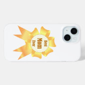 Beste moeder ooit Golden winner award lint Case-Mate iPhone Case (Achterkant (horizontaal))