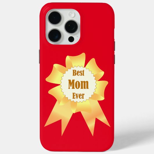 Beste moeder ooit Golden winner award lint Case-Mate iPhone Case (Achterkant)