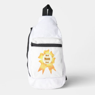 Beste moeder ooit Golden winner award lint Sling Bag