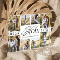 Beste Moeder Ooit Hart Familie Fotocollage aandenk