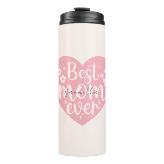Beste moeder ooit - Hart Thermosbeker (Voorkant)
