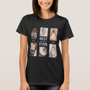 Beste moeder ooit  jaar en afbeeldingen t-shirt