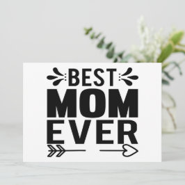 Beste moeder ooit! kaart