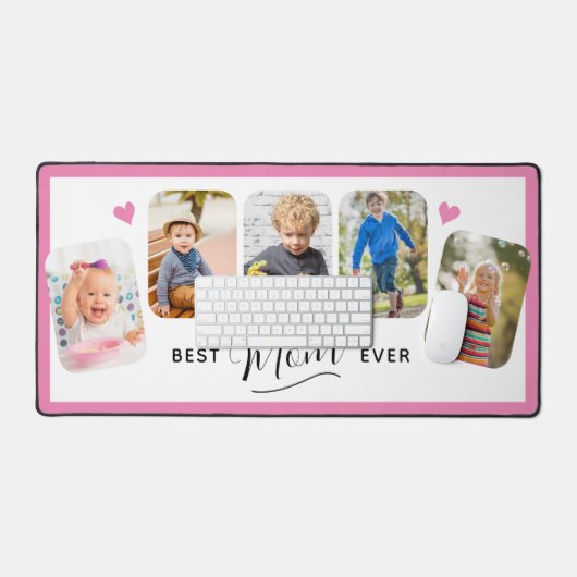 Beste Moeder Ooit Kalligrafie 5 Photo Desk Mat (Keyboard & Muis)
