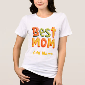 Beste Moeder Ooit - Kleurrijk Cadeau voor Moederda Tri-Blend Shirt