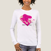 Beste Moeder Ooit Kleurrijk Ontwerp Tri-Blend Shirt (Voorkant volledig)
