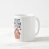 Beste moeder ooit koffie Mok cadeau (Voorkant rechts)