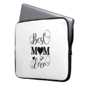 Beste moeder ooit Macbook sleeve (Voorkant Links)