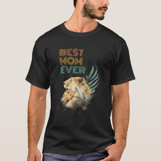Beste moeder ooit mama Lioness Animal Lion Moeder  T-shirt