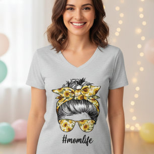 Beste moeder ooit, mama's hoofd moederdag t-shirt