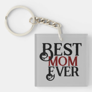beste moeder ooit, mammie mama, gewoon cadeau sleutelhanger