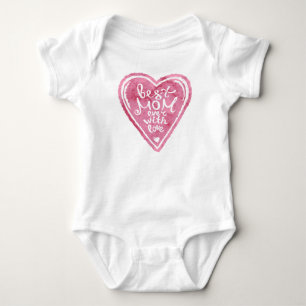 Beste moeder ooit met liefde - Baby Bodysuit