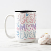 Beste Moeder Ooit Modern Schrift Pastel Gradiënt H