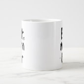 Beste moeder ooit Modern Simple Moederdag Extra Grote Beker (Voorkant)