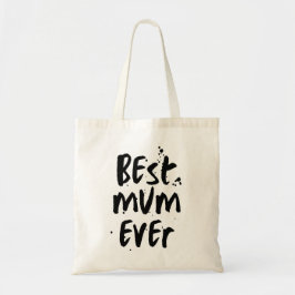 Beste moeder ooit Modern Simple Moederdag Tote Bag