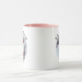 Beste Moeder Ooit Moderne Ronde Foto Aangepaste Fo Mok (Midden)