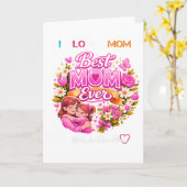 Beste moeder ooit - moeder6 kaart (Gele Bloem)
