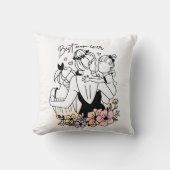 Beste moeder ooit moeder, aangepaste kinderen en b kussen (Voorkant)