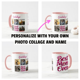 Beste Moeder Ooit Moeder Foto Collage Koffiemok