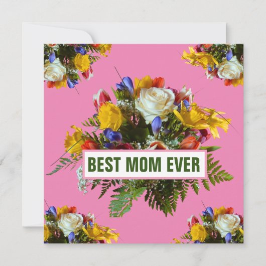 BESTE MOEDER Ooit MOEDERDAG CADO (Voorkant)