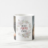 Beste moeder ooit Moederdag Kind Pet Photo Collage Magische Mok (Center)