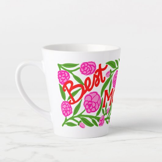 Beste Moeder Ooit Moederdag Latte Mok (Links)