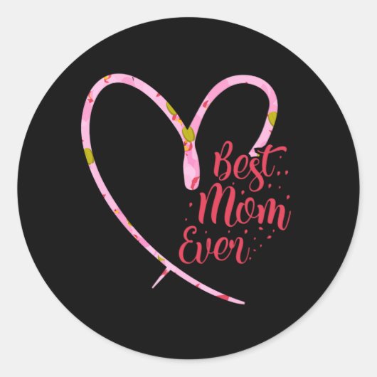 beste moeder ooit moederdag Sticker (Voorkant)