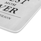 Beste moeder ooit moeders cadeau snijplank (Hoek)