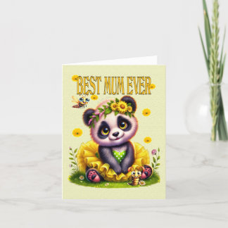 Beste moeder ooit, moedersdagkaart feestdagen kaart