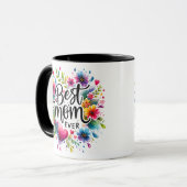 Beste moeder ooit Mok Wrap (Voorkant links)