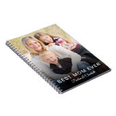 beste moeder ooit op maat gemaakte foto notitieboek (Rechterzijde)