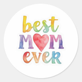 Beste moeder ooit op maat gesneden vinyl sticker