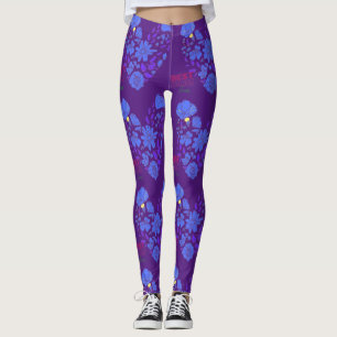 beste moeder ooit paars leggings
