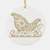 "Beste moeder ooit" rendier Keramisch Ornament (Voorkant)