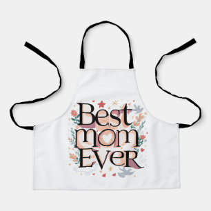 Beste moeder ooit Schattig moderne moeder Schort