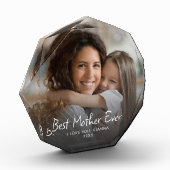 Beste moeder ooit Schattige Modern gepersonaliseer Fotoblokken (Links)