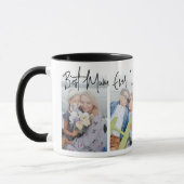 Beste moeder ooit Script 4x foto Mok (Links)