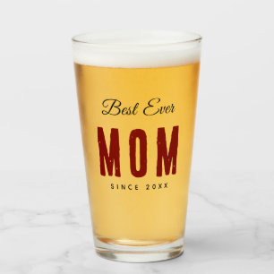 Beste Moeder Ooit Simpel Glas
