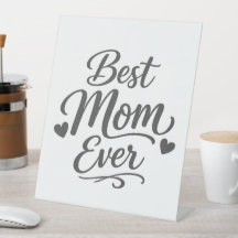 Beste Moeder Ooit Sokkel Bord Moederdag Cadeau