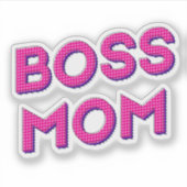 Beste MOEDER Ooit Sticker (Voorkant)