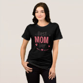 Beste moeder ooit  Tri-Blend shirt (Voorkant volledig)