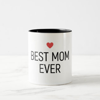 Beste moeder ooit tweekleurige koffiemok
