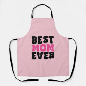 Beste Moeder ooit Typhografie Schort (Voorkant)