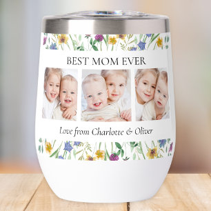 Beste Moeder Ooit Wildflower Bloemen Foto