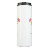 Beste moeder ooit Wildflower Boeket Thermosbeker (Achterkant)