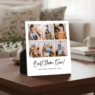 Beste moeder ooit zes foto plaquette fotoplaat