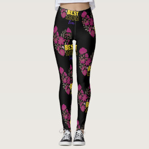 beste moeder ooit zwart leggings
