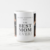 Beste moeder op dag 2 Foto Collage Koffiemok (Center)