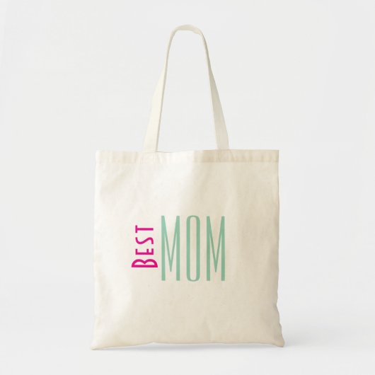 Beste moeder scripted Canvas tas (Voorkant)